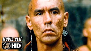 THE LAST OF THE MOHICANS Clip  quotCliff Battlequot 1992 Wes Studi [upl. by Paulsen]