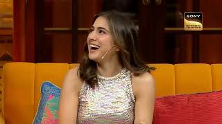 Vicky Kaushal amp Sara Ali Khan Cant Stop Laughing  The Kapil Sharma Show  Comedy [upl. by Ynitsed]