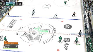 NHL 25 Be A Pro Power forward First career Hat trick [upl. by Ziguard]