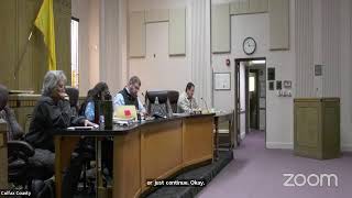 Colfax Countys Regular Commission Meeting 10222024 [upl. by Yeltihw]