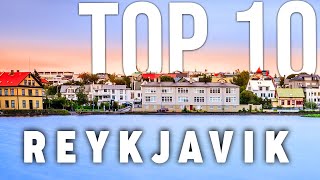 10 BEST Things To Do In Reykjavik  Reykjavik Travel Guide [upl. by Survance]