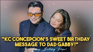 KC Concepcion Laughs Off Mistaken Identity with Dad Gabby in Heartwarming Birthday Post [upl. by Edison]