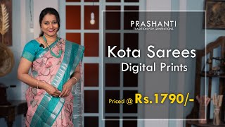 Banarasi Kota Sarees  Ugadi Sale  Flat 10 OFF  Prashanti  20 Mar 2024 [upl. by Kind334]