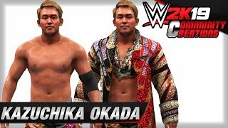 WWE 2K19 – Kazuchika Okada Community Creation Playstation 4 [upl. by Urias467]