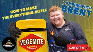 How To Use A Jaffle Iron On A Campfire [upl. by Fabozzi]