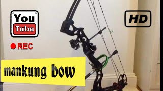 mankung pro 5070lb compound bow from archery supplies direct [upl. by Rapsac]