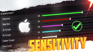 BEST  IPHONE📱 SENSITIVITY  IN FREE FIRE  PERFECT HEADSHOT SENSITIVITY [upl. by Thibaut]