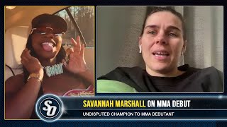 CLARESSA SHIELDS CAN WALK ME OUT  Savannah Marshall ready for MMA DEBUT [upl. by Lemrahc973]