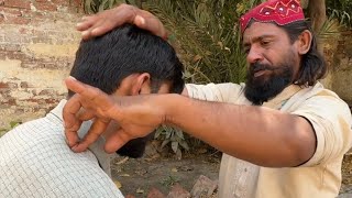 ASMR Head Massage for Insomnia Relaxing Cracks and Sleep Aid by Bengali Baba [upl. by Massey]