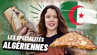 JE TESTE LES SPÉCIALITÉS ALGÉRIENNES Street Food  Claire [upl. by Manoop]