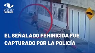 Feminicidio en el Valle del Cauca sujeto persiguió y mató con un machete a su ex [upl. by Phaih756]