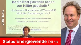 Vortrag Beckum Teil 1 Gründe Energiewende solares Potential Wandlung [upl. by Eniala]