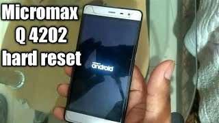 Micromax Q4202 Bolt warrior 2 and Vdeo 3 hard reset patteren unlock pin code unlock [upl. by Derick895]