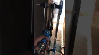 how to install a mortice lock  Mortise Lock Fitting Jig SHORTS2022 [upl. by Allina]