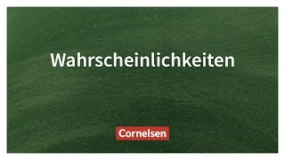 Wahrscheinlichkeiten – Einfach erklärt  Cornelsen Verlag Grundschule [upl. by Jollanta]