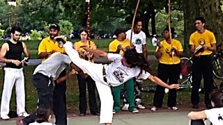 AMAZING LIVE MUSIC amp MARTIAL ART DANCE  CAPOEIRA  pt03 [upl. by Aicelaf123]