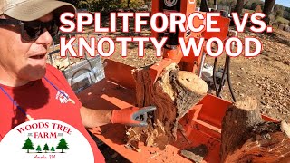 Will it Split KNOTTY WOOD SplitForce SF9T [upl. by Yssep]