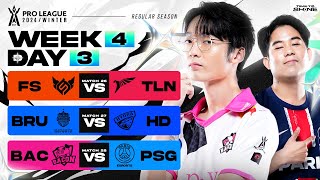 การแข่งขัน RoV Pro League 2024 Winter  รอบเก็บคะแนน Week 4 Day 3 [upl. by Acinaj975]