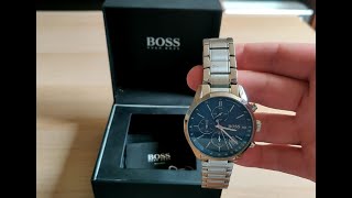 Hugo Boss Review Grand Prix Chronograph watch No 58057993 [upl. by Auerbach798]