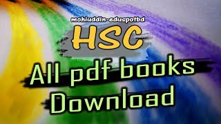 HSC all PDF Books Download Bangla II MohiuddinEduSpotBD [upl. by Whitebook]