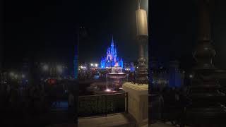 Walt Disney World Magic Kingdom Cinderellas Castle fountain shot [upl. by Einafets]