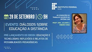 Diálogos sobre Educação a Distância  28 de setembro [upl. by Alphonse794]