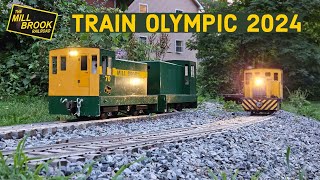 Fun and Frivolity on the rails The 2024 Mill Brook Railroad Summer Olympic [upl. by Girvin799]