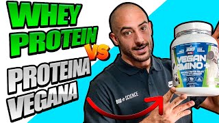 PROTEÍNA DE SUERO Whey vs VEGANA ¿Cuál es mejor [upl. by Eivlys]