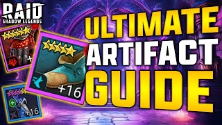 2024 ULTIMATE BEGINNERS GUIDE TO ARTIFACTS  RAID Shadow Legends [upl. by Bergren]