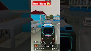 Rem Blong😱 bussimulatorindonesia shorts videoshort [upl. by Moazami]