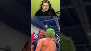 REACT PAI DO BAKI vs ZORO SOLA🙀☠️🤯 theloganchitwood shorts [upl. by Oiuqise]