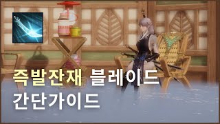 즉발잔재 블레이드 간단 가이드 영상 로스트아크 즉잔블레 [upl. by Froemming]