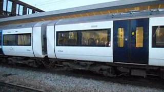 Trains at Stratford 141213 [upl. by Aniez724]