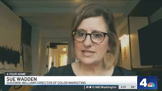 SherwinWilliams Color of the Year Evokes Nature Warmth  NBC4 Washington [upl. by Elocyn]