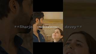 Chaotic Romance of Mustafa and Sharjeena shorts fahadmustafa haniyaamir short love funny [upl. by Ellehcil]