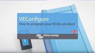 VE Configure 3 basic  Victron Energy [upl. by Okir]