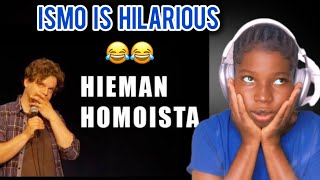 First time reaction to ISMO  Hieman homoista😂😂😂👌👌standupcomedy finnishcomedy [upl. by Lateh]