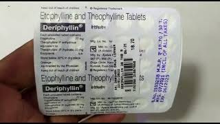 Deriphyllin Tablet  Etophylline amp Theophylline Tablet  Deriphyllin Tablet uses Review Hindi [upl. by Edna]