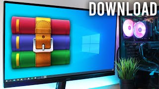 How To Download WinRAR For PC  Install WinRAR For Windows 10 [upl. by Rothschild]