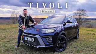 SsangYong Tivoli Grand facelift 2024  Levné auto pro normální lidi A co spotřeba TEST CZSK [upl. by Alemaj]