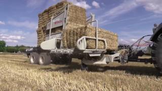 Arcusin Autostack XP54T Automatic Bale Loader  ACF Penrith [upl. by Gibun]