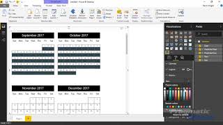 Power BI Custom Visuals  Custom Calendar by Akvelon [upl. by Amias404]