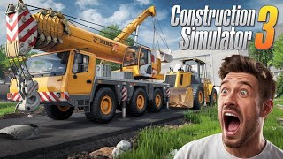 contraction simulator 3 ll part 2 ROAD CONSTRUCTION DEVELOPMENT AREA PREPARING THE JOB SITE [upl. by Aicemed22]