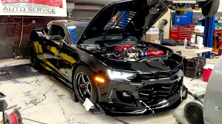 DYNO TUNING RESULTS 427 LSX LME TH400 SUPERCHARGED KONG 2650 22lbs BOOST E85 TRIPLE PUMPS [upl. by Eesac]