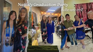 Somkhith Nattaly Graduation Party Mr Ek house ງານຈົບໂຮງຮຽນຂອງ ນະຕາລີ້ Nattaly [upl. by Naols]