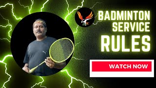 Badminton Service Rules in Tamilphoenix Empirebadmintontechnique [upl. by Holms971]