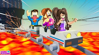 ANDAMOS DE CARRINHO NA LAVA 🔥 Cart Ride Simulator Roblox [upl. by Naras874]