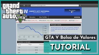 🕹️GRAND THEFT AUTO V  BOLSA DE VALORES TUTORIAL DEFINITIVO [upl. by Eirene]