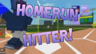 HOMERUN HITTER HCBB ROBLOX [upl. by Inirt550]