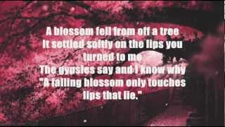 Nat King Cole  A Blossom Fell Lyrics [upl. by Anairotciv]